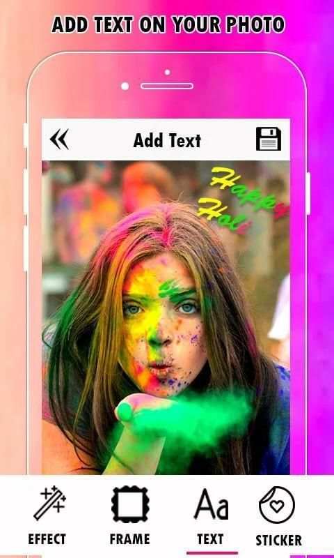 Holi Photo Effects स्क्रीनशॉट 3