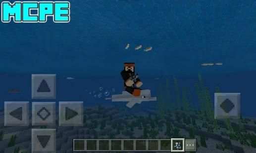 Dolphin Riding Mod for MCPE screenshot 1