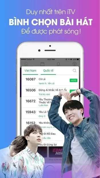 iTV Music – Kênh truyền hình tương tác âm nhạc iTV 7 تصوير الشاشة