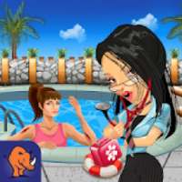 Summer Beach Party Doctor: Hospital Game logo