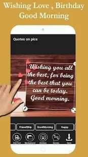 quotes on my pic & quotes app screenshot 2