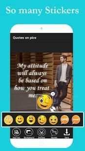 quotes on my pic & quotes app screenshot 4