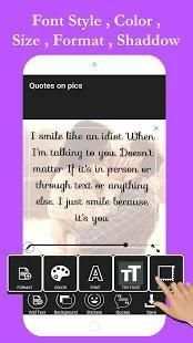 quotes on my pic & quotes app screenshot 5