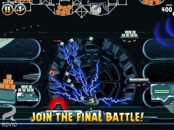 Angry Birds Star Wars HD स्क्रीनशॉट 2