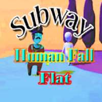 Subway Human Fall Flat Adventure: 3D Games