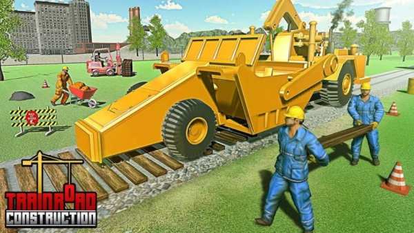 Railroad Building – Train Road Construction Games screenshot 7