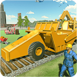 Railroad Building – Train Road Construction Games icon