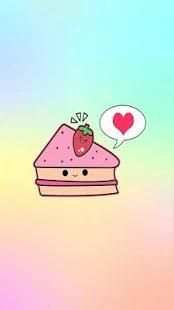 Kawaii Food Wallpaper * full HD * screenshot 4