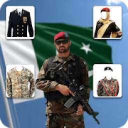 Pak Army Photo Editor : Army Uniform Dp Maker