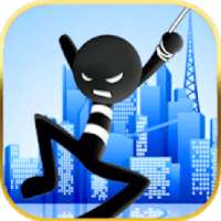 Fly With Rope - Stickman Swing In The Sky