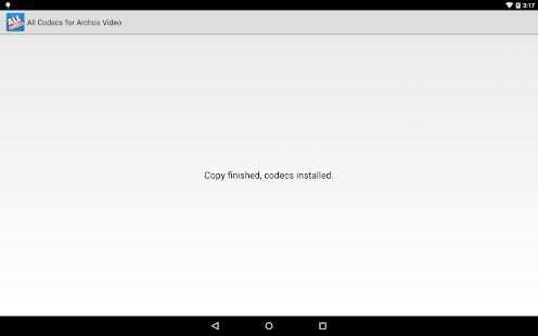 All codecs for Archos Video स्क्रीनशॉट 2