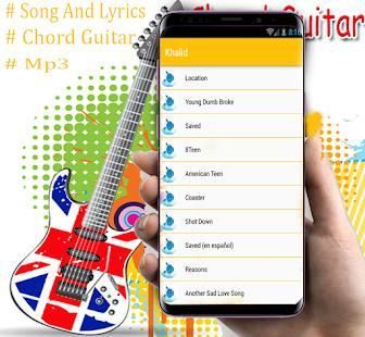 Khalid Chord Musik dan Lyrics Young Dumb & Broke screenshot 4