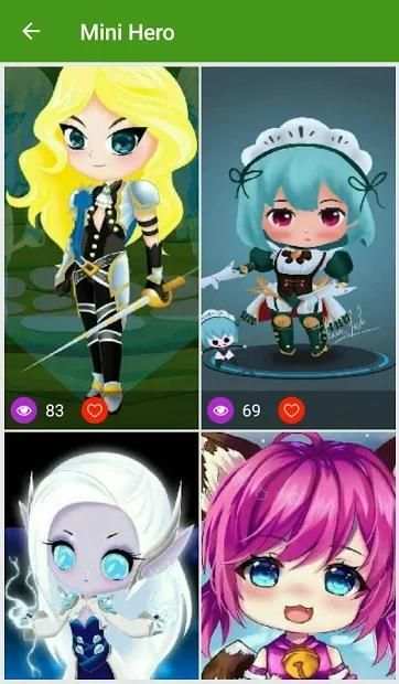 Mobile Wallpaper Legends screenshot 2