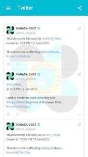 DOST PAGASA Mobile App screenshot 1