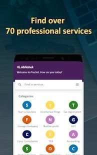 Procket - Hire Professionals/ CAs/ Lawyers स्क्रीनशॉट 1