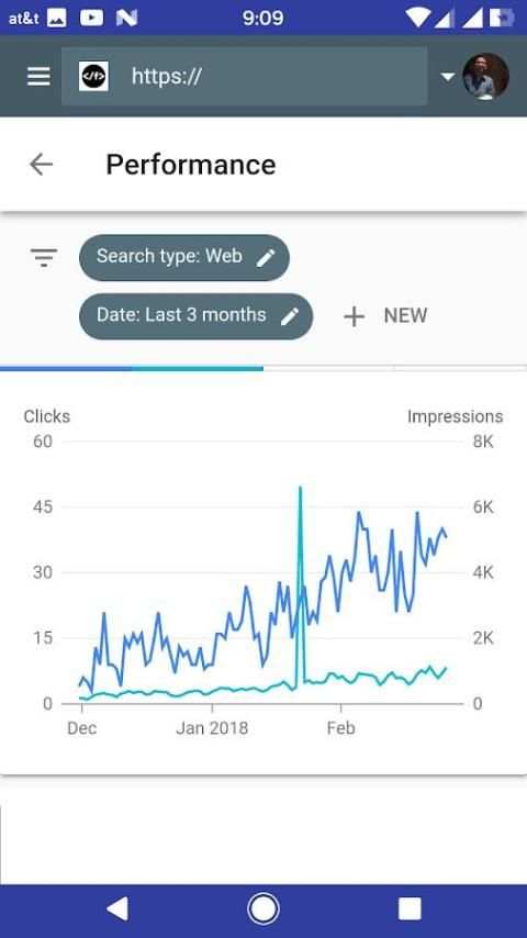 Search Console स्क्रीनशॉट 2