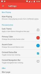 X Music Player स्क्रीनशॉट 2