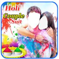 Holi Couple Photo Suit on 9Apps
