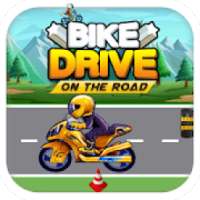 Bike Drive On The Road