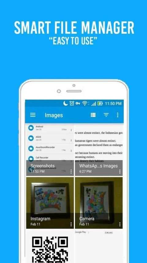 Smart File Manager Explorer स्क्रीनशॉट 2