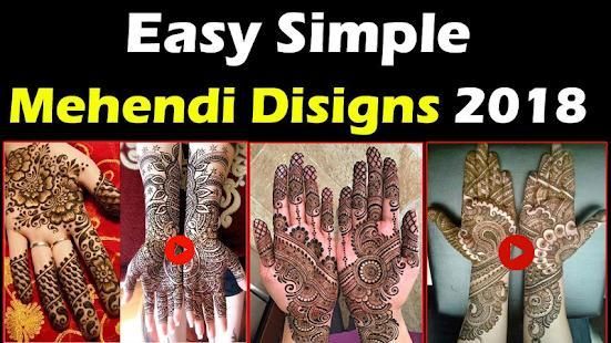 Step By Step Easy Arabic Mehendi Designs For Beginners