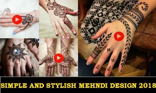 karwa chauth 2018 latest mehndi designs simle mehndi designs for hands  image and video - करवा चौथ 2018: आज रात में महिलाएं लगाएंगी करवा चौथ की  मेहंदी, यहां देखें सरल डिजाइन्स , जीवन ...