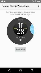 Roman Classic Watch Face screenshot 6