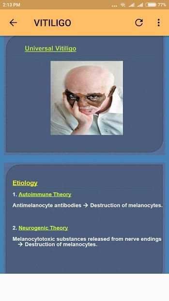 Dermatology Guide screenshot 1