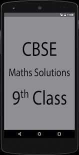 CBSE Maths Solutions 9th Class screenshot 3
