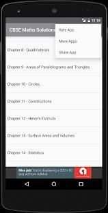 CBSE Maths Solutions 9th Class screenshot 1