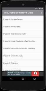 CBSE Maths Solutions 9th Class screenshot 2