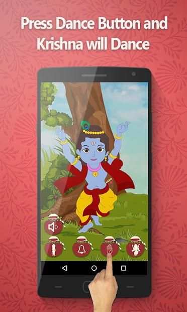 Little Krishna Talking Dancing स्क्रीनशॉट 2