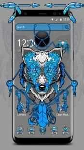 Dream Catcher Wolf Theme screenshot 4