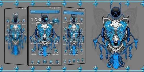 Dream Catcher Wolf Theme screenshot 1