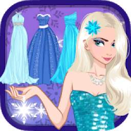 ❄ Icy dress up game ❄ frozen land