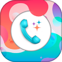 Caller Theme Screen:Color Caller Dialer, LED Flash आइकन
