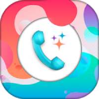 Caller Theme Screen:Color Caller Dialer, LED Flash