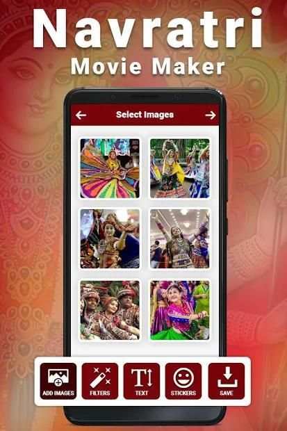 Navratri Movie Maker -2018 स्क्रीनशॉट 1