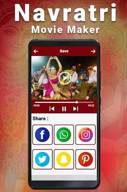 Navratri Movie Maker -2018 स्क्रीनशॉट 5