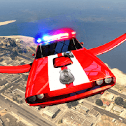 ikon Air Police Robot Cop Car Flying Car Robot Games