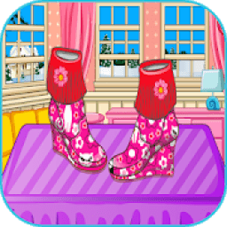 games Girls Design Boots icon