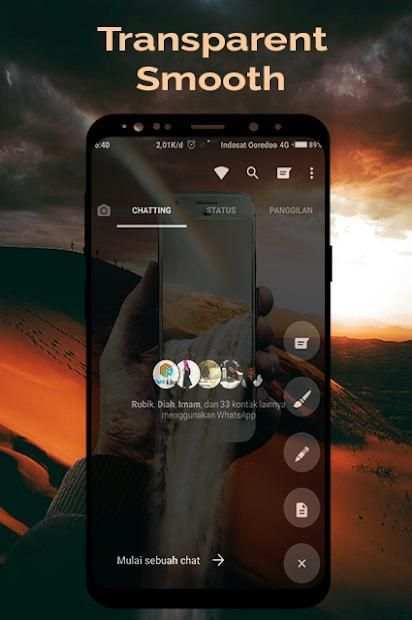 WA Delta Transparan App screenshot 2