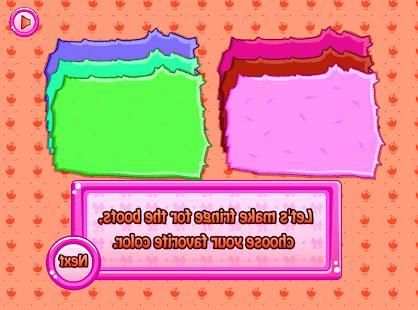 games Girls Design Boots screenshot 3