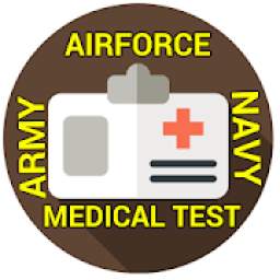Airforce Navy and Army medical Test preparation