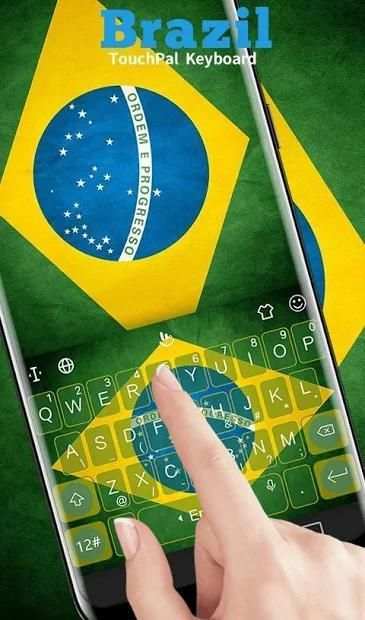 Brazil Keyboard Theme screenshot 6