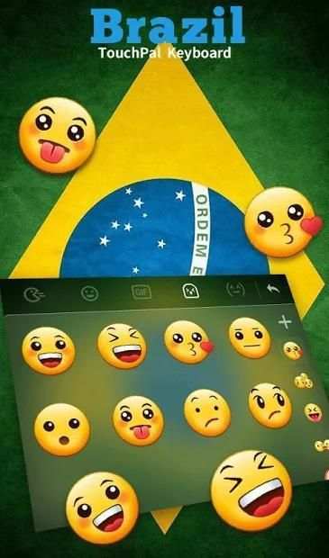 Brazil Keyboard Theme screenshot 4