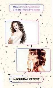 Magic Image Effect Sqaure Photo Frame Pro Editor screenshot 3