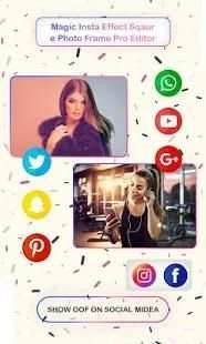 Magic Image Effect Sqaure Photo Frame Pro Editor screenshot 2
