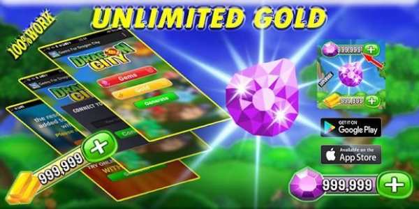 Instant dragon - city free diamond Daily Rewards screenshot 1