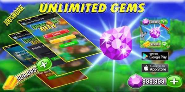 Instant dragon - city free diamond Daily Rewards screenshot 2